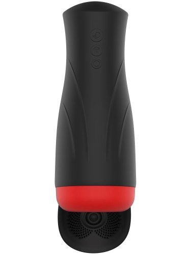 Sací, vibrační a pulzační masturbátor Deep Squeeze Nutbuster