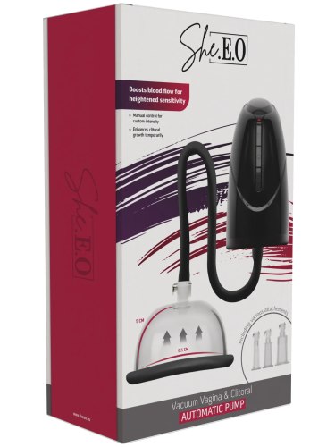 Automatická vakuová pumpa pro ženy She.E.O