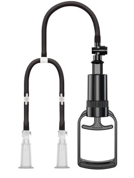 Vakuová pumpa na bradavky She.E.O, S/M – Přísavky na bradavky