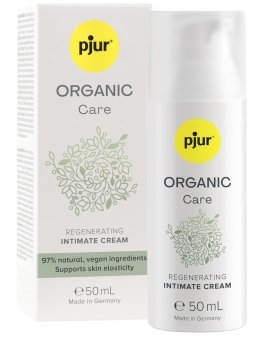 Regenerační intimní krém Pjur ORGANIC Care, 50 ml – Intimní gely