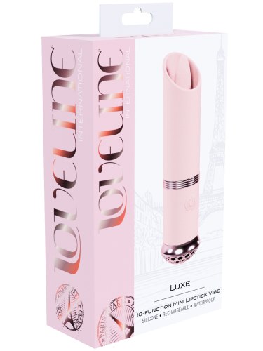 Vibrační stimulátor klitorisu s jazýčkem Luxe