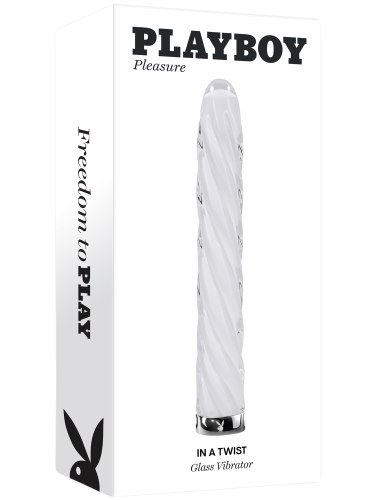 Skleněný vibrátor In A Twist