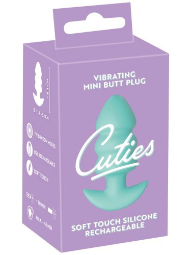 Mini vibrační anální kolík Cuties