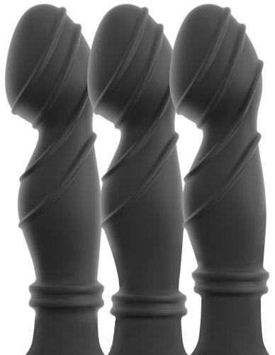 Vibrátor na prostatu s pohyblivými kroužky ANOS