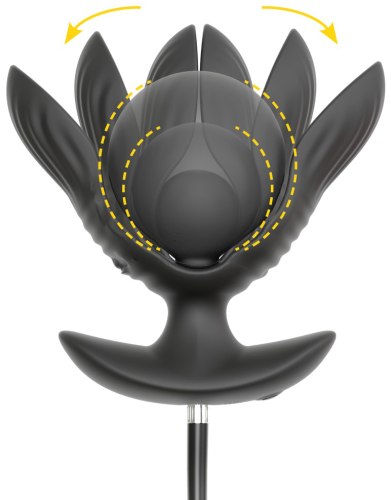 Nafukovací vibrační roztahovací anální kolík ANOS