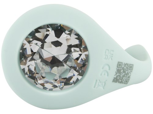 Vibrační anální kolík se šperkem Juvela