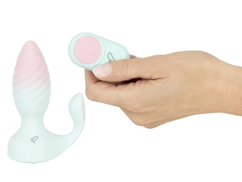 Vibrační anální kolík se šperkem Juvela