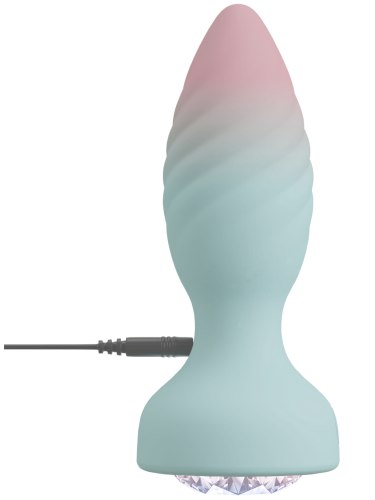 Vibrační anální kolík se šperkem Juvela