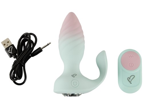 Vibrační anální kolík se šperkem Juvela