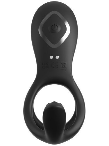 Párový vibrátor s kroužky na penis Ultimate Couples Cage Max
