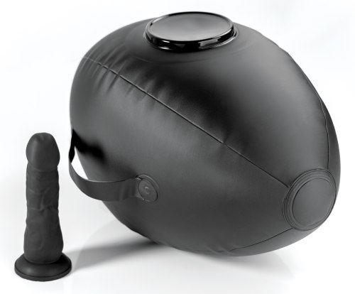 Nafukovací sedátko s dildem Body Dock Inflatable Love Ball