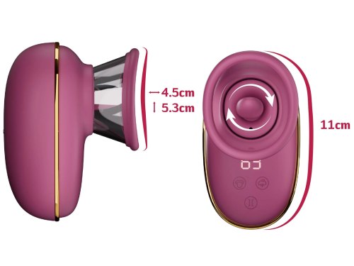 Sací a vibrační stimulátor klitorisu s jazýčkem She.E.O