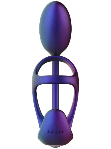 Kroužek na penis s análním vibrátorem Halo Orbit