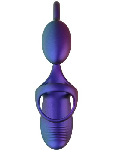 Kroužek na penis s análním vibrátorem Halo Orbit