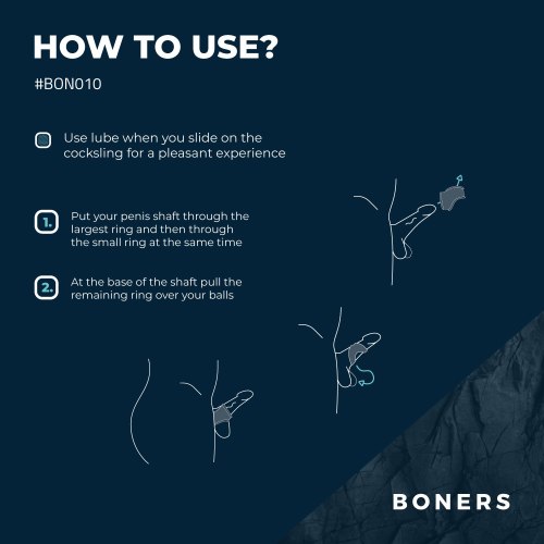 Postroj na penis a varlata Boners