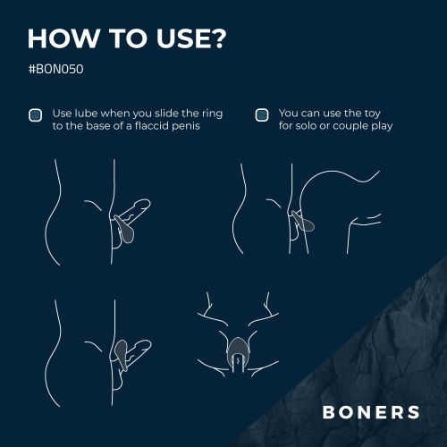 Vibrační erekční kroužek Boners