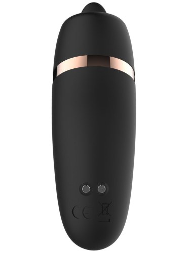 Vibrační stimulátor klitorisu s jazýčkem Rosy Gold