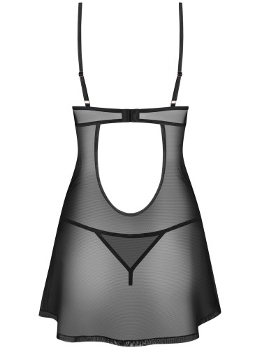 Průsvitná košilka a tanga Euridia