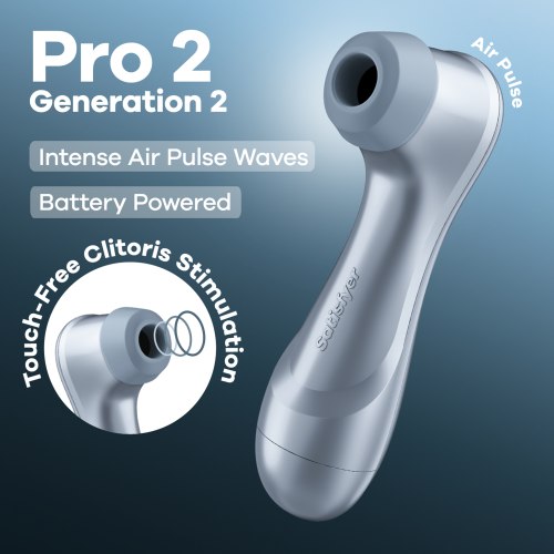 Stimulátor klitorisu Satisfyer Pro 2 Generation 2, na baterie