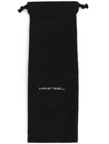 Oboustranné kovové dildo Elegant Eleven, 17,5 cm