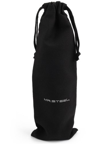 Oboustranné kovové dildo Elegant Eleven, 17,5 cm