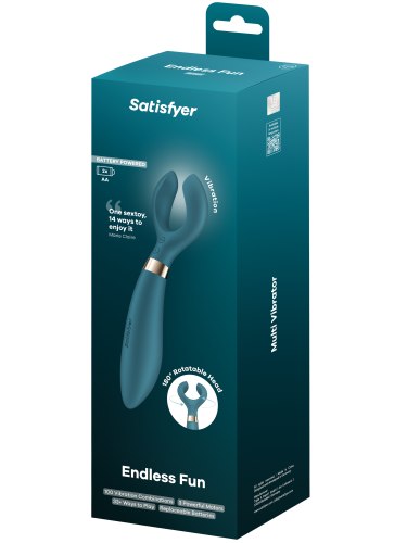 Vibrační stimulátor/vibrátor pro páry Satisfyer Endless Fun, na baterie