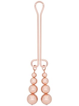 Skřipec na klitoris Rosy Gold – Ozdoby na klitoris