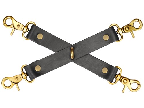 Kožený poutací kříž Samurai