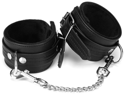 Pouta na nohy z recyklované kůže Black Bond