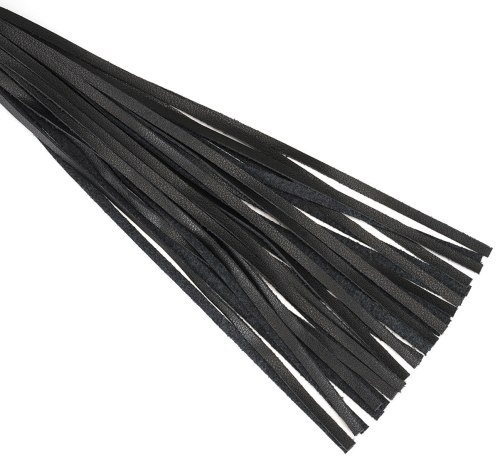 Důtky z recyklované kůže Black Bond