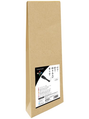 Dvojitá plácačka z recyklované kůže Black Bond