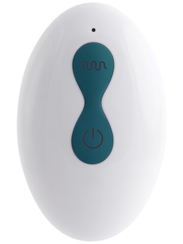 Vibrační a rotační anální kolík Spinning Tail Teaser