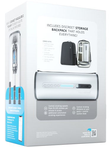 Interaktivní sací masturbátor pro muže VacuGlide 2