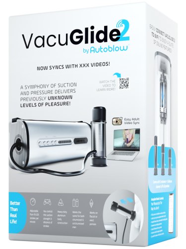 Interaktivní sací masturbátor pro muže VacuGlide 2