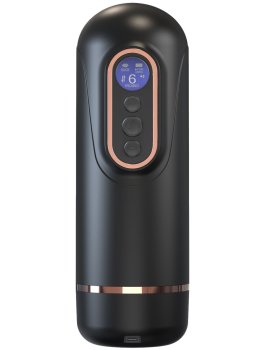 Multifunkční masturbátor pro muže Teazers – Rotační a přirážecí masturbátory a vaginy