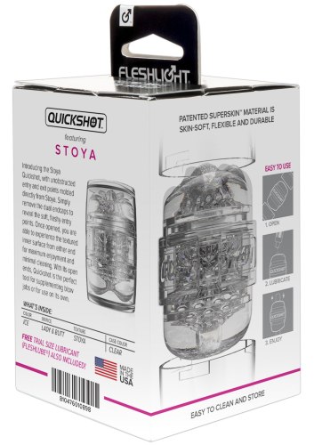 Oboustranný masturbátor Quickshot Stoya