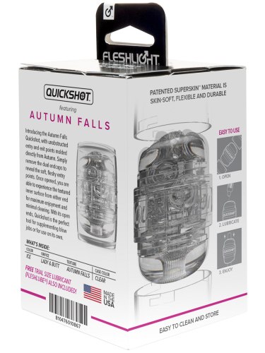 Oboustranný masturbátor Quickshot Autumn Falls