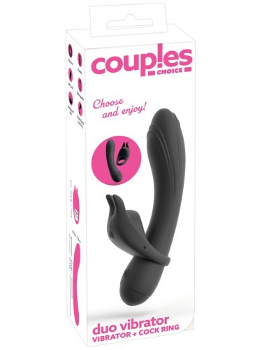 Vibrátor + vibrační kroužek Couples Choice