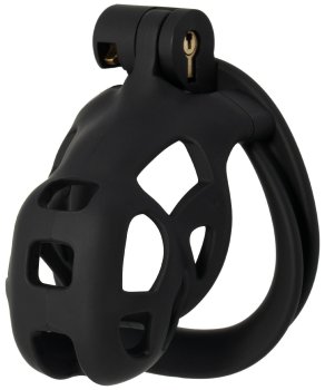 Plastová klec na penis Penis Prison Short – Pásy cudnosti pro muže