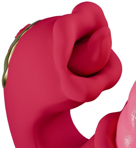 Rotační vibrátor se dvěma jazyky Teazers