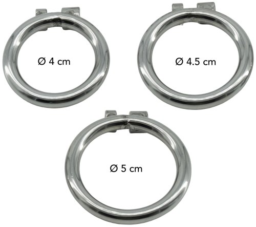 Kovová klec na penis Chastity Harness X-Short