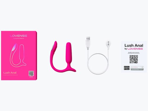 Interaktivní vibrační anální kolík Lush Anal