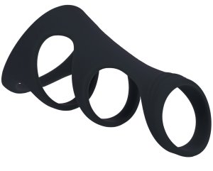 Silikonový postroj na penis a varlata Levelz – Postroje na penis a varlata