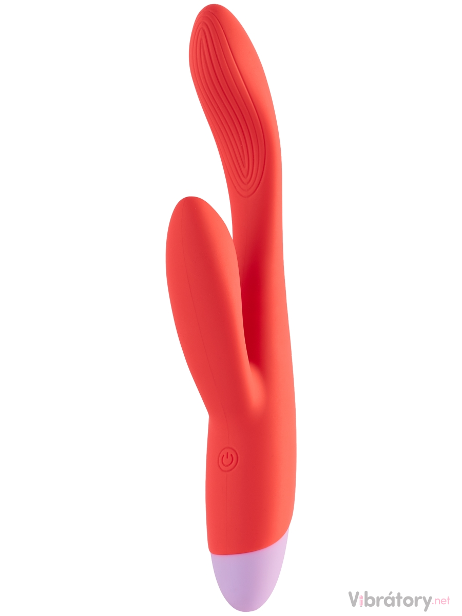 Vibrátor s králíčkem Double Beat