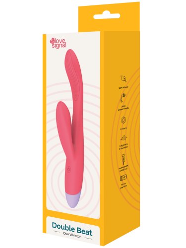 Vibrátor s králíčkem Double Beat