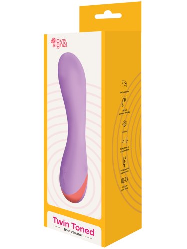 Vibrátor na bod G Twin Toned