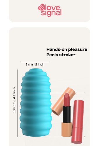 Oboustranný masturbátor Hands-On Pleasure