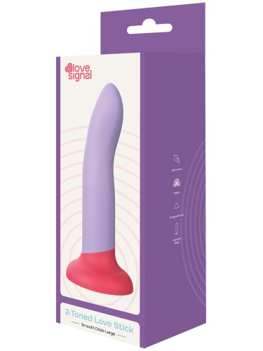 Dildo s přísavkou 2-Toned Love Stick Large