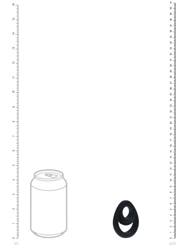 Dvojitý erekční kroužek Levelz