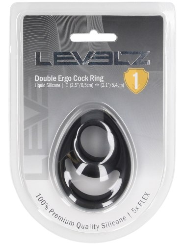 Dvojitý erekční kroužek Levelz